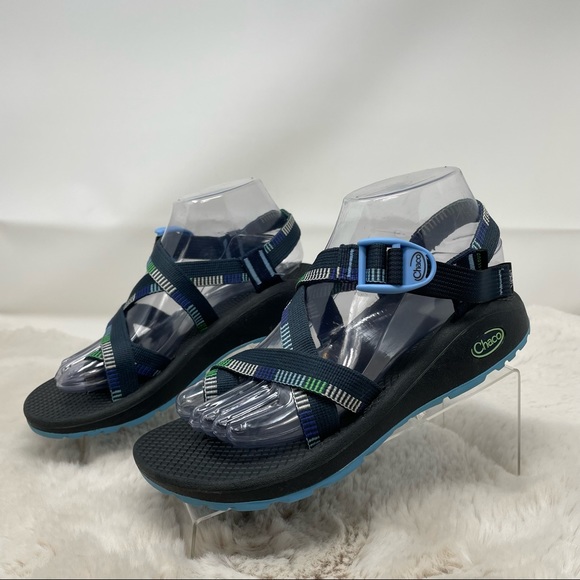 Chaco Womens 7 Z/Cloud 2 Sport Sandals Tally Navy - Picture 2 of 13